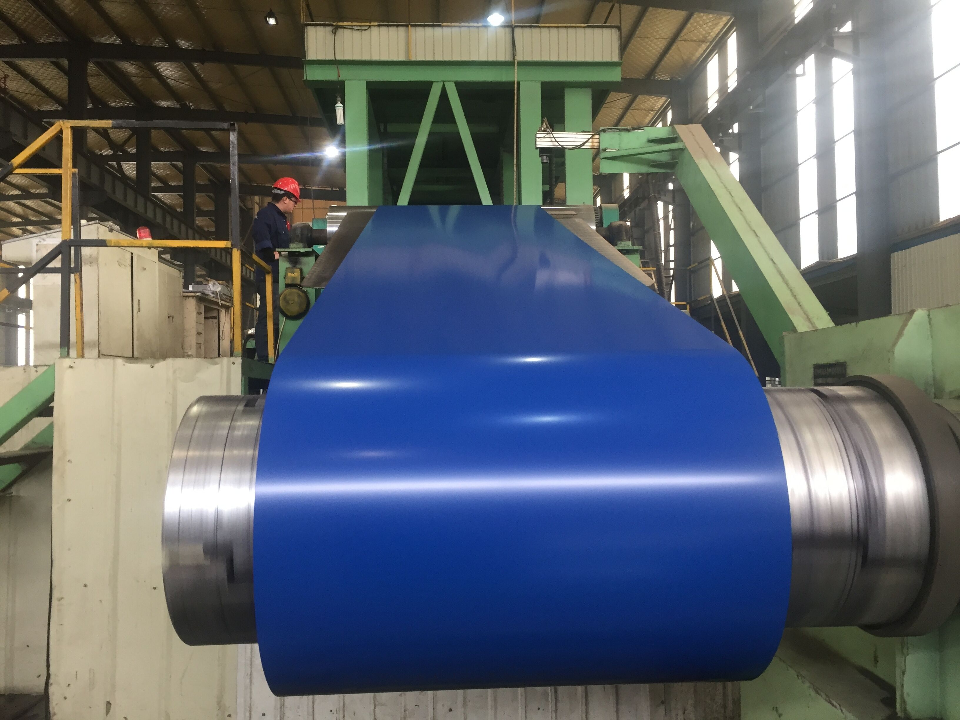 Ширина PPGI/ASTM A653/700mm -1250mm 	Prepainted катушки цвета стальные