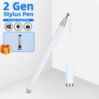 Stylet intelligent Pen For Android Tablet Ipad de disque d'acier inoxydable d'OEM