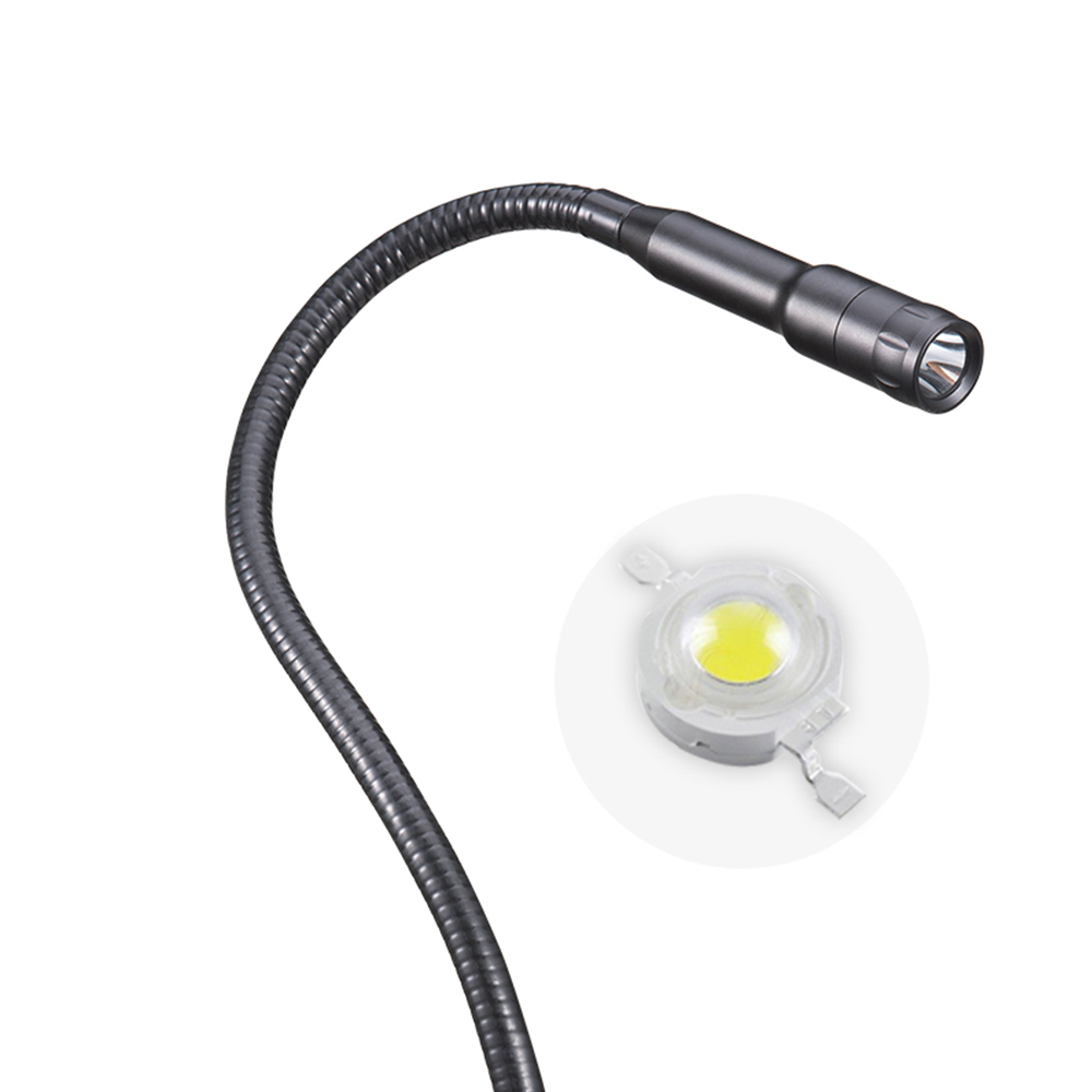 IP65 LED Machine Tool Work Lights Cold White 6000K - 6500K DC 24V Flexible Arm Spot Light