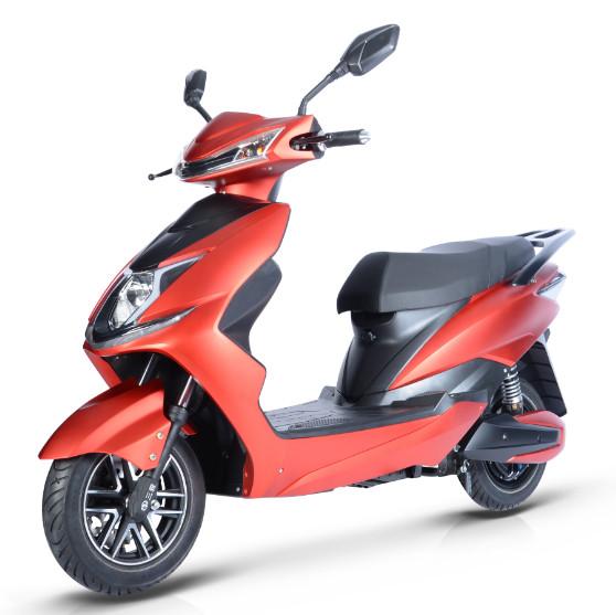 SANYA Battery Operated Scooter 800w 60V / 72V Battery Voltage Steel Frame