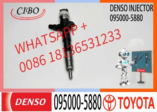 Factory Direct 095000-5880 Deal New Diesel Injector 095000-5880 23670-30050 Injector for Toyota Hiace Hilux 1KD-FTV 2KD-FTV