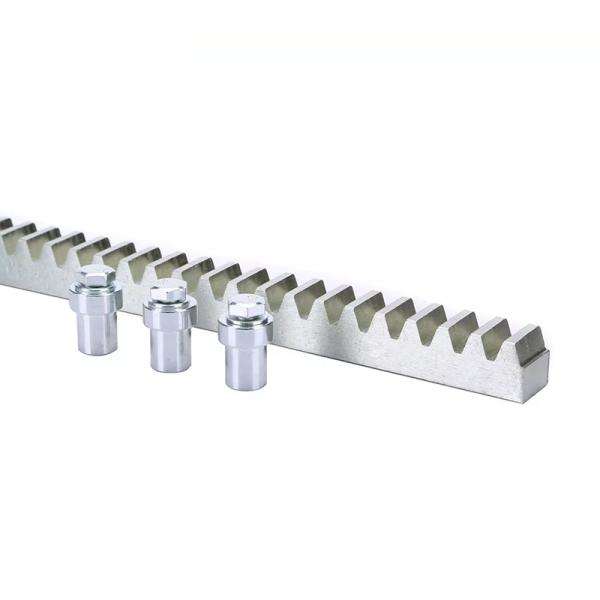 8mm 10mm 12mm 22mm Thickness One Meter Length Heavy Duty Galvanized Steel Gear Rack For Sliding Gate Motor