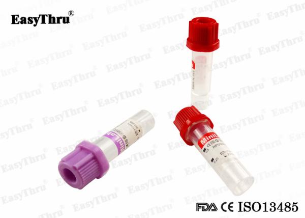 Practical Serum Blood Sample Collection Tubes Nontoxic Medical Grade