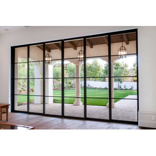 Высокопрочные алюминиевые двери сползая стекла кармана врезали спрятанную дверь