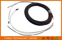 DFC - Corde de correction optique de fibre du noyau FTTA de DLC 2 blanche et noire