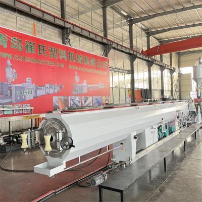 linha de extrusão de tubos de plástico com rosca elétrica de PVC/PPR linha de extrusão de tubos/máquina de fabricação de tubos