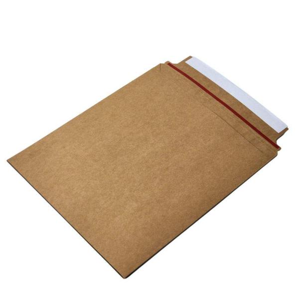 Self Seal Brown Cardboard Envelopes Custom Logo Cardboard Mailing Envelopes Recycled