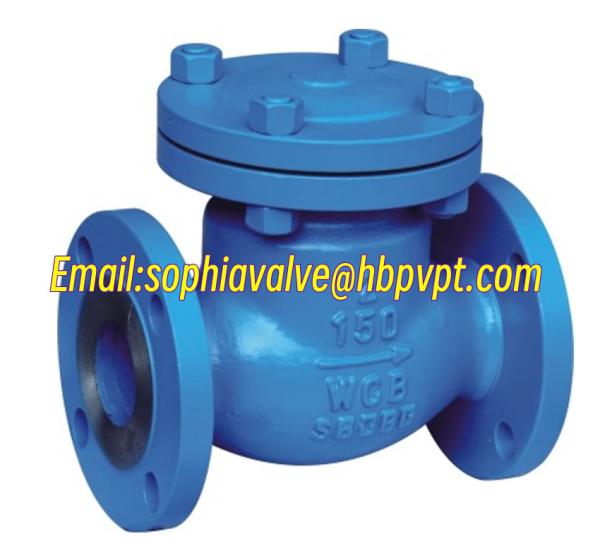 ANSI metal seal 150LB 300LB 600LB cast steel swing check valve