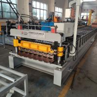 Machine de formage de rouleaux de tôles de toiture trapézoïdales pour bâtiments résidentiels