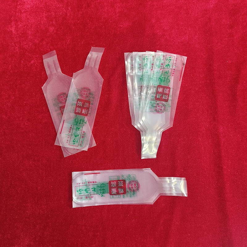 Transparent PE 140g 190g Eqg Tofu Tube Puncture Resistant Double Heat Seal