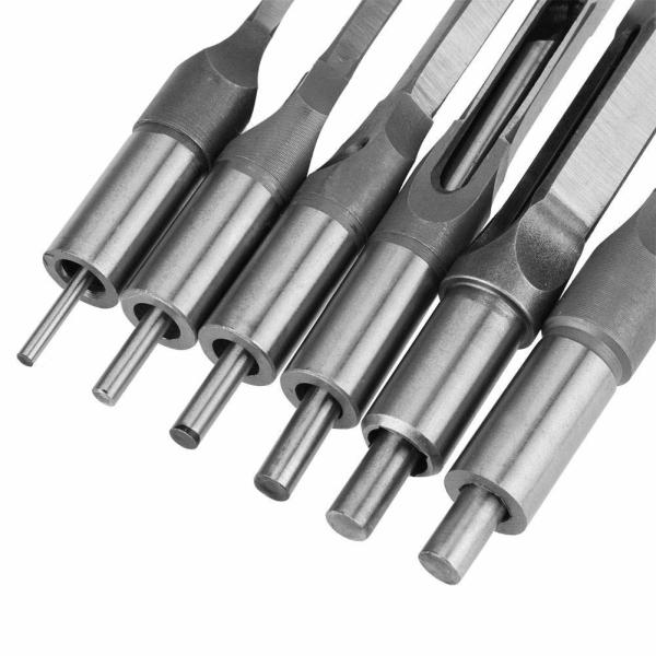 HSS Steel Square Hole Wood Drill Bit Set HRC48-50