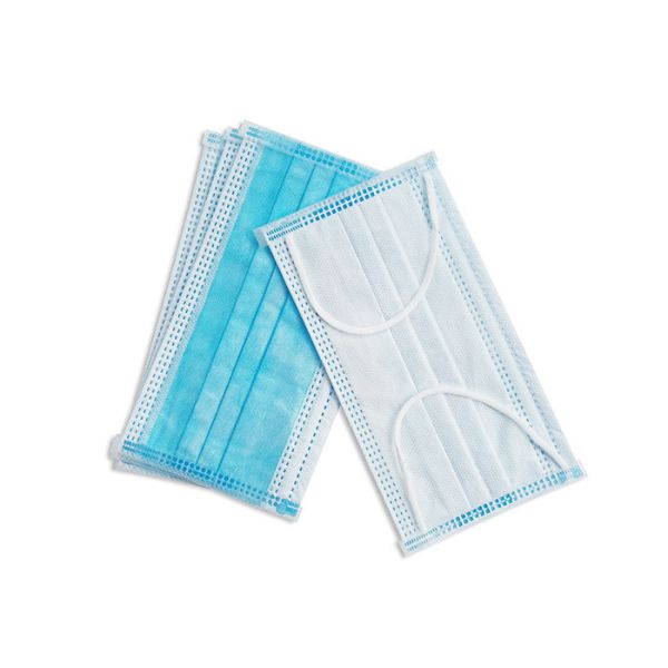 Masque de poussière jetable libre de fibre de verre, matériel non tissé jetable