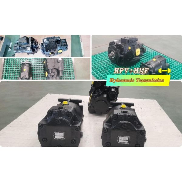hpv90 hydrostatic transmission Система гидравлического насоса высокого давления с двигателем с максимальным давлением 42 МПа.Напряжение и тип насоса