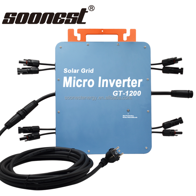 800W 1200W Solar Panel With Micro Inverter Golden Supplier Solar System Micro Inverter Specifications Low Price Micro Inverter S