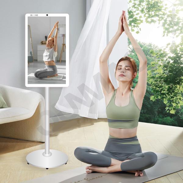 Qtenboard 21.5-27 インチ 6GB+128GB タッチスクリーンテレビ 4k 室内 60hz Wifi USB LAN 搭載バッテリー付きホイール付き携帯スマートテレビ