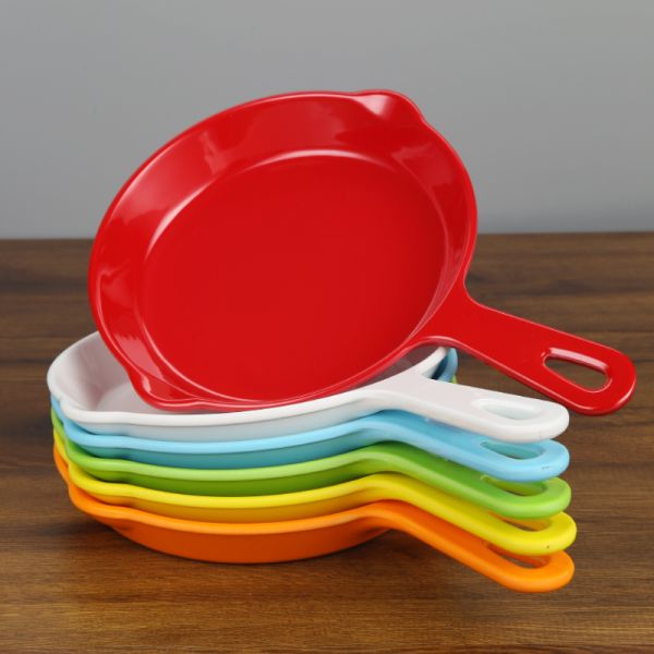 outdoor plate set Healthy Colorful Melamine Dinner Plates with/without Pattern for Wholesale Non-toxic