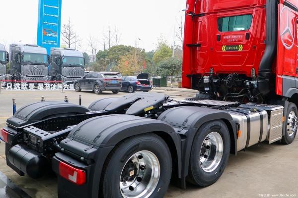 2023 Ben-z Mercedes Tracteur routier 580 chevaux Grand poids lourd GVW 26000kg 6 * 4 cylindrée 12.9L Tracteur à tête de camion pour expédition rapide
