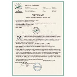ningbo lizhen technology co.,ltd Certifications