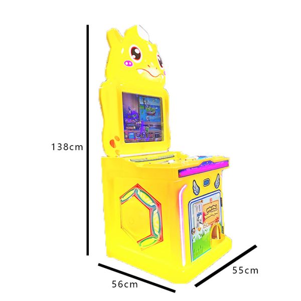 1 Jogador Indoor Kids Shooting Amusement Park Moeda Operada Redemption Game Machine