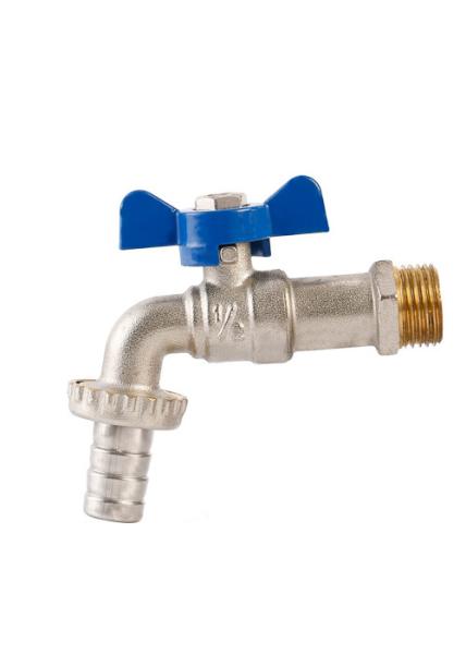 Rustproof Forged Outdoor Tap Valve , Corrosion Resistant Brass Water Tap