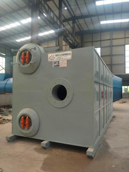 SZS Double Drums Horizontal Waste Oil Natural Gas Fired Steam Boiler for paper plant