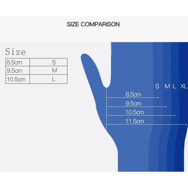 9 Inch Disposable Non Sterile Gloves , Sterile White Medical Examination Gloves