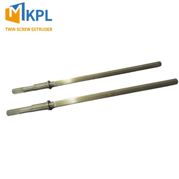 Parallel Twin Screw Extruder Shaft Components For Plastic Granulation Machine