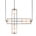 Кристально-белые светодиодные потолочные фонари 24W 48W 72W Bar Cafe Custom Pendant Light