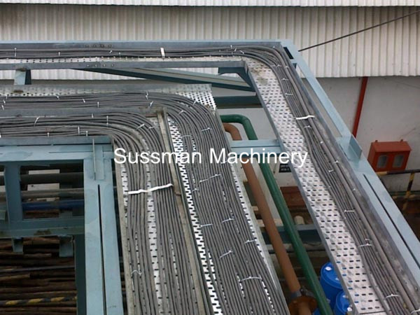 0.7 - rolo da bandeja de cabo da espessura de 1.0mm que forma a máquina com 18,5 quilowatts do poder