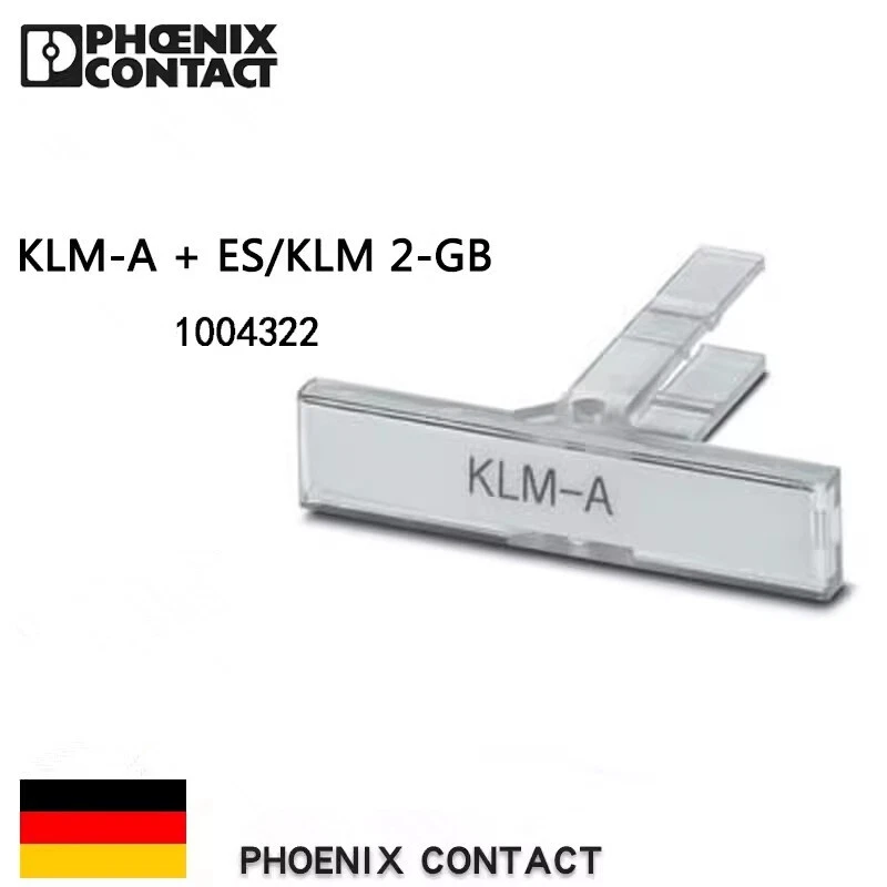 Phoenix Contact Terminal Block Marker with Adjustable Height 44 x 7 mm Lettering Area Compatible with M-PEN or CMS System