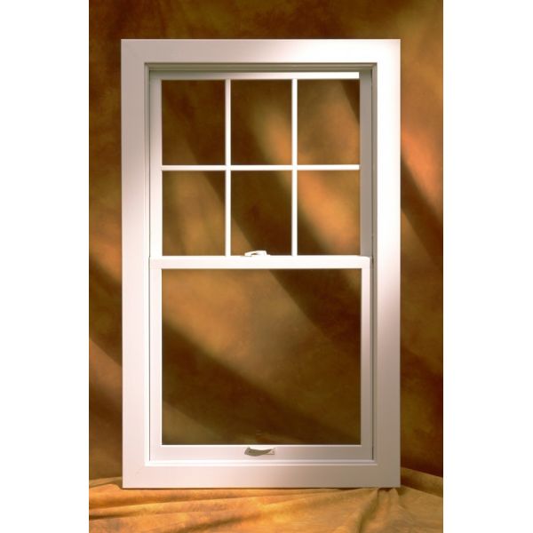 European Style Single Hung Window / Aluminum Push Up Down Sliding Sash Window