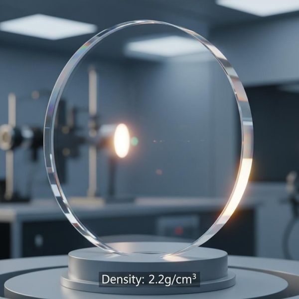 Custom Fused Quartz Glass Plate with 92% Light Transmittance and 1150℃ Working Temperature