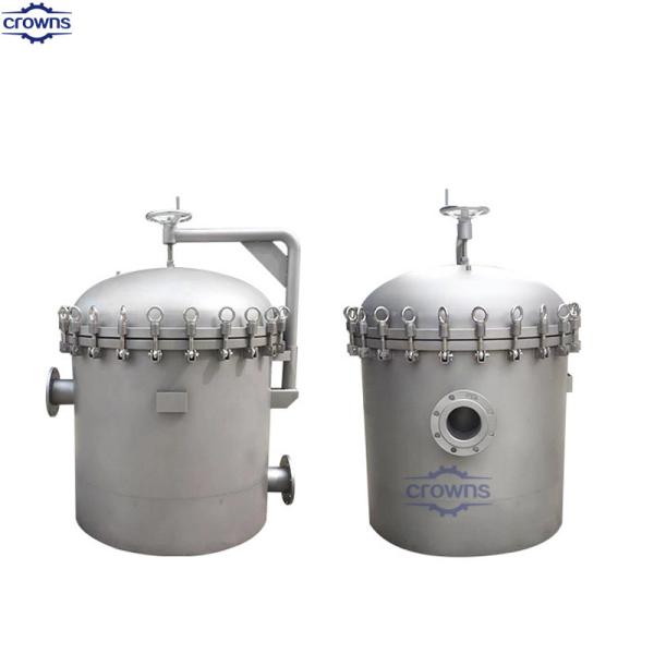 Aço inoxidável Ss Multi Bag Cartucho Lenticular Magnético Gas Steam Beer Ss316 Duplex Vessel Tri Clamp Filtro Sanitário