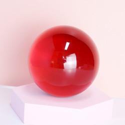 Factory wholesale Customized resin decoration clear acrylic balls colored decorative ball  transparent acrylic toy balls
