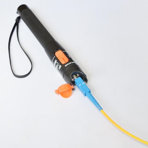Portable Laser Fiber Optic Cable Tester Visual Fault Locator Pen Type 10mw