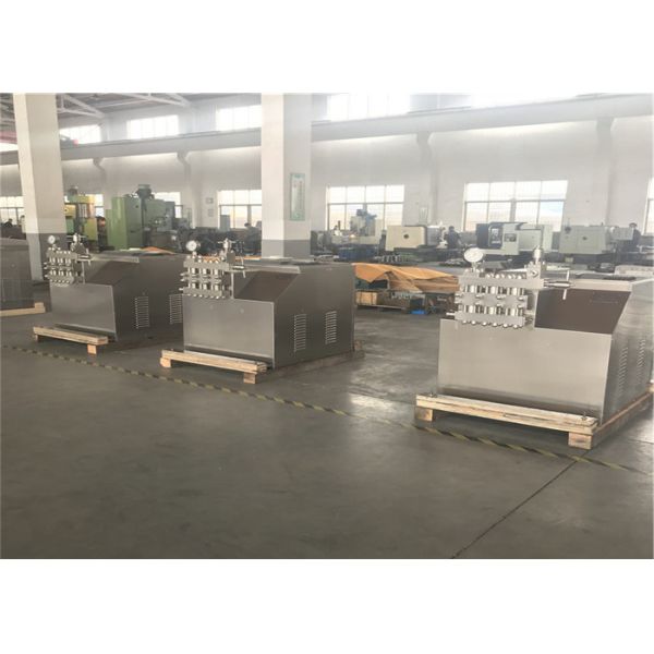 High Pressure Ice Cream Homogenizer Machine 2000L Hand Operated GJB 2-25