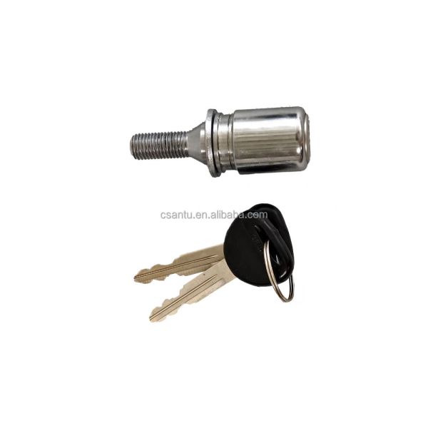 Steering Lock  for Mitsubishi Pajero Montero Rear Tailgate Spare Tire Anti-theft Lock Cylinder Equipped with Key MR259097/95