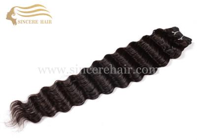 60 CM Brazilian CURLY Hair Weft Extensions for Sale, 24 Inch Brown Curly Remy Human Hair Extension Machine Weft for Sale