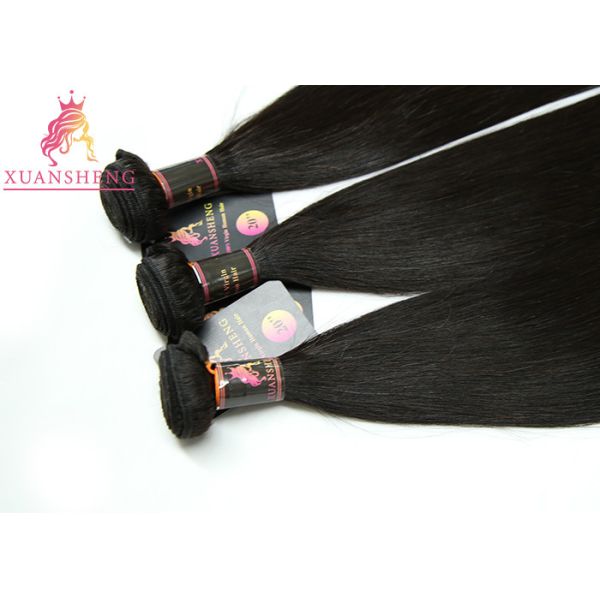 Cuticle Aligned Virgin Hair Peruvian Straight Hair Bundles 8
