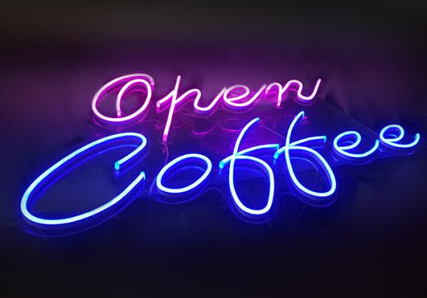 24v low voltage neon signs for restaurant with hign quality