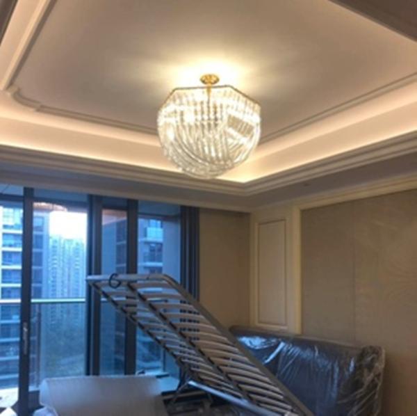 LED Postmodern Gold Silver Chrome Designer Hanging Lamps Murano Chandeliers(WH-MI-193)