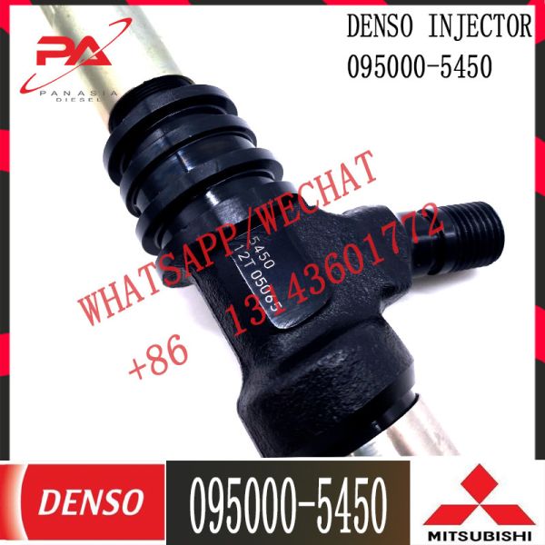 Injecteur de carburant commun original de rail 095000-5450 pour MITSUBISHI 6M60 Fuso ME302143 J08E 095000-5270 095000-5274