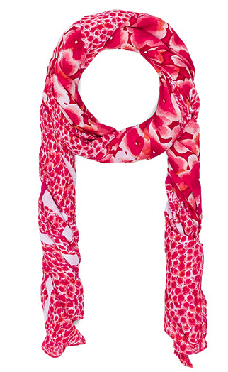 LADY FASHION FLOWER PRINTED SCARF