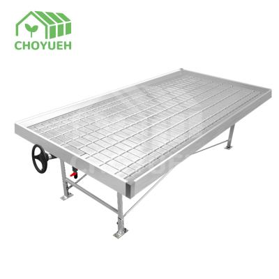 1.2mm White Garden Plant Benches For Botanical Gardens