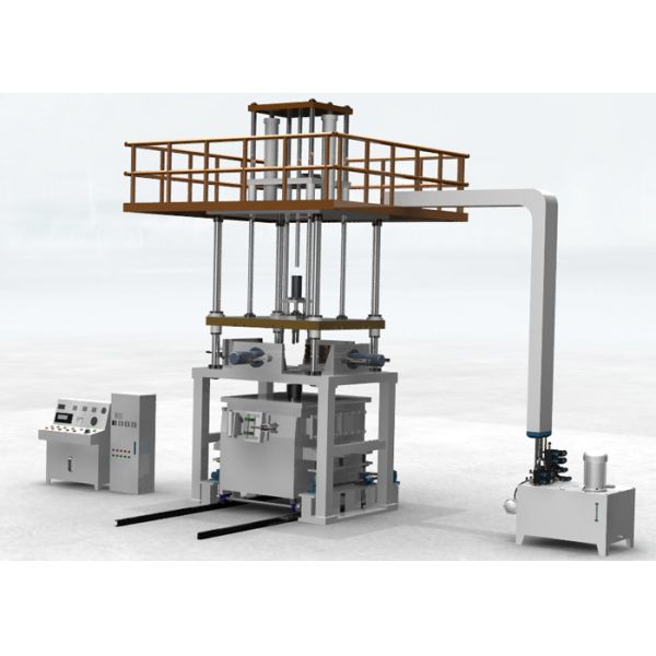 Engine Cylinder Low Pressure Casting Machine , Metal Die Casting Machine