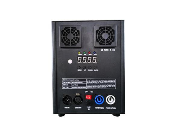 Полностью алюминиевая мини холодная машина Dmx512 искры контролирует холодную машину фейерверка искры