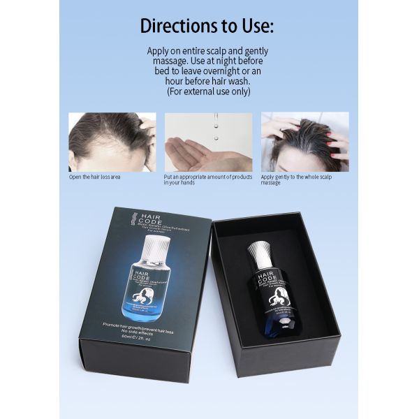 Beard Growth Serum Oil 100% Natural Original Hair Code Serum Private Label Factory Wholesale Price