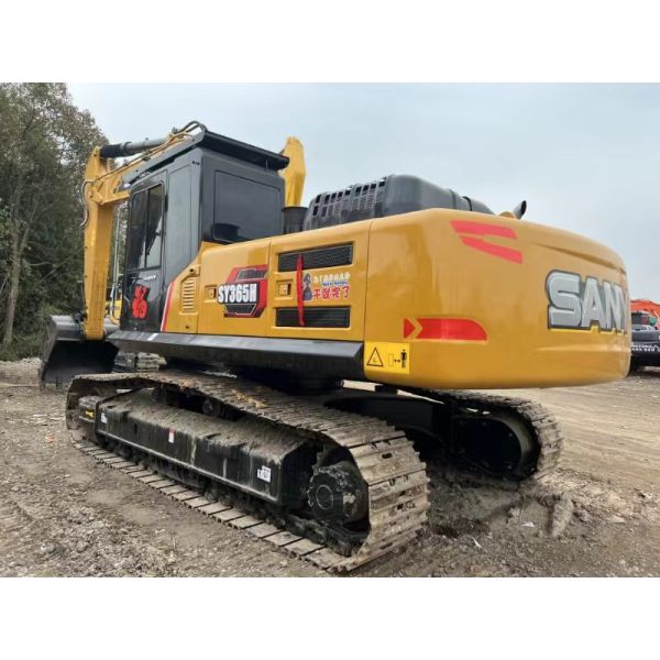 8000 kg Peso de trabalho 90% Excavadora média Carter usada com direção de balde de retroescavadeira