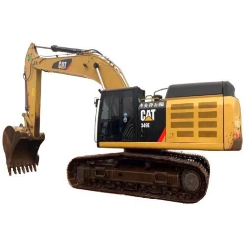 Excavadora de segunda mão 349D Excavadora de 49 toneladas Usada Grande Excavadora Hidráulica Originalmente Para Multipropósito