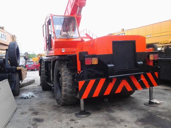 25T KATO Rough terrain Crane japan KR-25H-III Uzbekstan Kirghizia Tadzhikistan